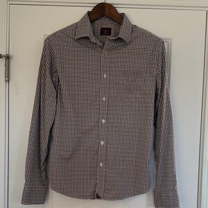 UNTUCKit Checkered Button Down Shirt